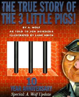 The True Story of the Three Little Pigs book cover