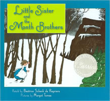 Little Sister and the Month Brothers book cover