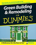 Green Building and Remodeling for Dummies book cover