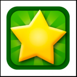 green square with a yellow star in the center