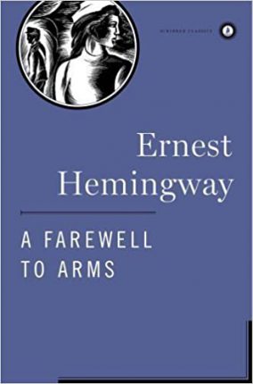 Book Cover "A Farewell To Arms" by Ernest Hemingway