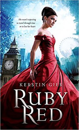 Book Cover "Ruby Red" by Kerstin Gier